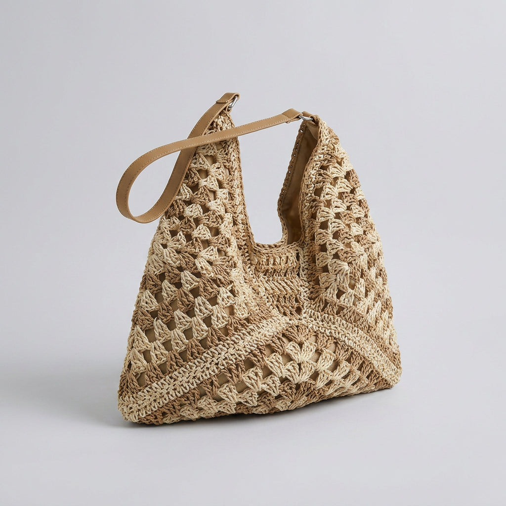 Quiro Seraphina Straw Tote Bag – Ultra-Spacious Everyday Carry Essential