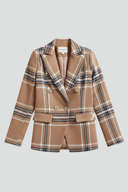 Quiro Textured Lapel Blazer – Defined Fit for Work & Occasions