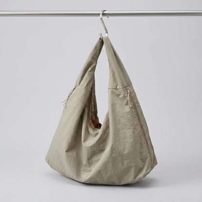 Quiro Clara Nylon Hobo Bag – Sleek Multi-Pocket Everyday Carry