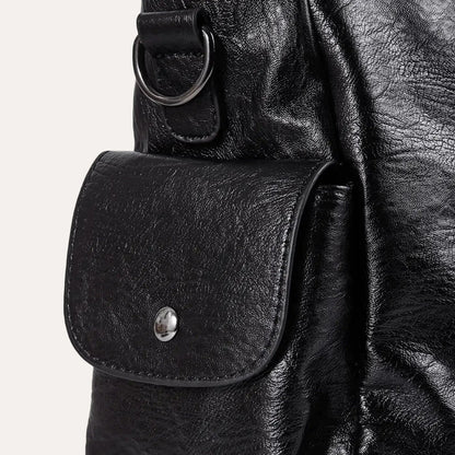 Quiro Mila City Shoulder Bag – Multi-Pocket Style with Crossbody Strap
