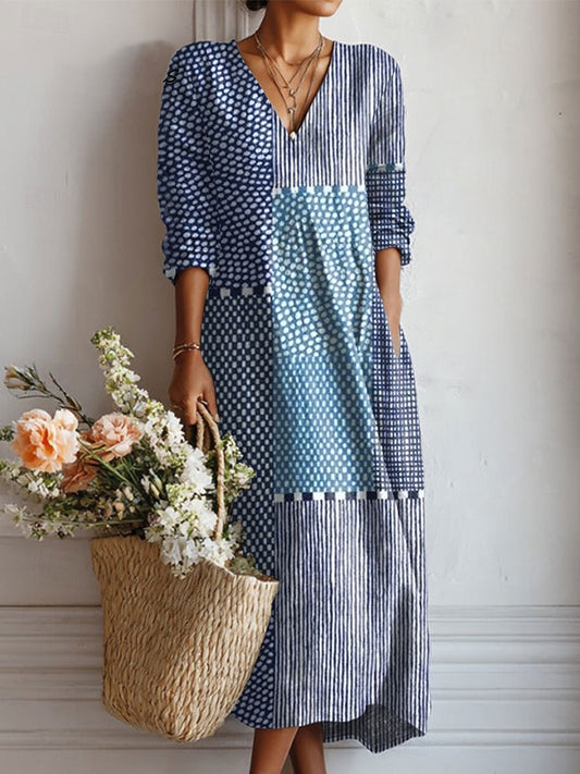 Emma Women's Dress with Pockets - Relaxed Fit for Everyday Comfort