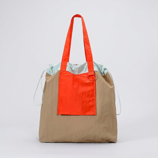 Alina Foldable Nylon Tote Bag - Ultra-Light, Compact Everyday Carry