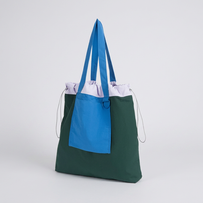 Quiro Alina Foldable Nylon Tote – Ultra-Light Compact Travel & Shopping Bag