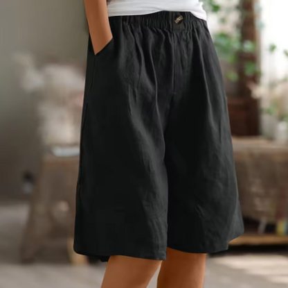 Quiro Stephanie Relaxed-Fit Mid-Thigh Shorts – All-Day Comfort for Warm Days