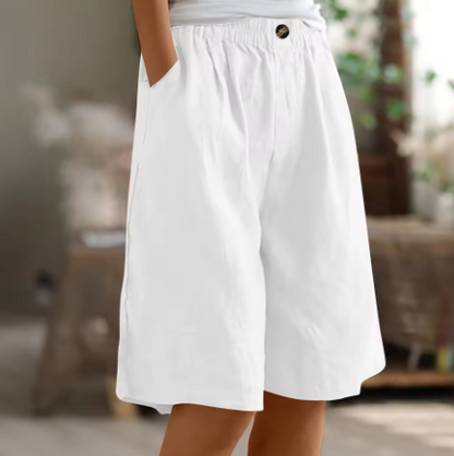 Quiro Stephanie Relaxed-Fit Mid-Thigh Shorts – All-Day Comfort for Warm Days