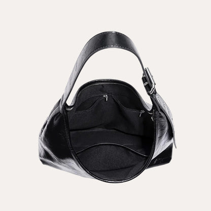 Quiro Sable Hobo Bag – Distressed PU Leather Shoulder Bag with Bonus Pouch