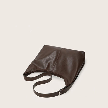 Quiro Melina Grained PU Leather Hobo Bag – Adjustable Shoulder Strap