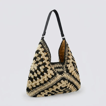 Quiro Seraphina Straw Tote Bag – Ultra-Spacious Everyday Carry Essential