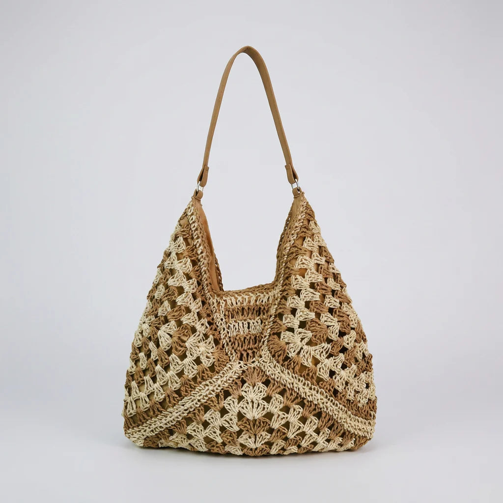 Quiro Seraphina Straw Tote Bag – Ultra-Spacious Everyday Carry Essential