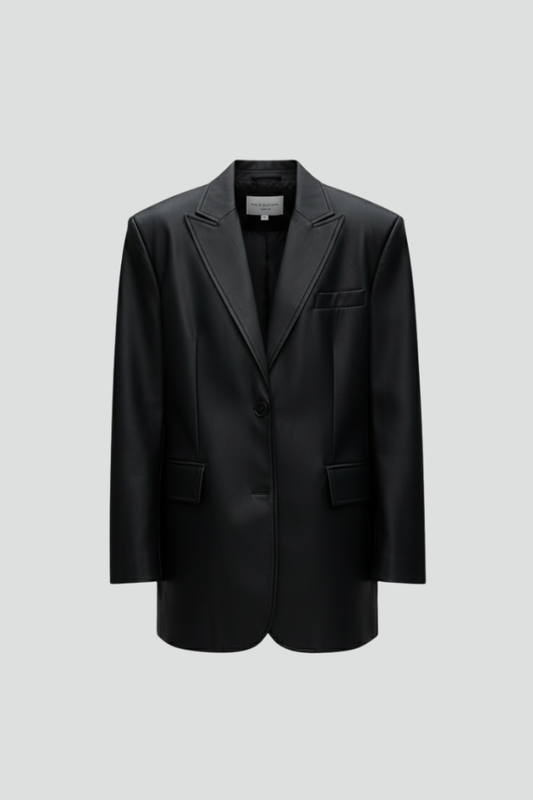 Quiro Oversized Blazer with Sharp Lapel – Polished Everyday Tailoring
