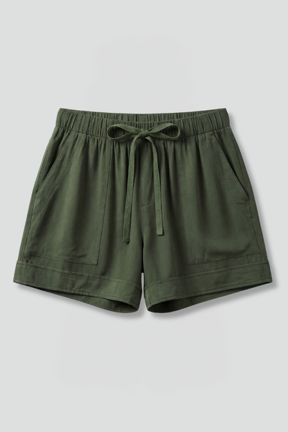 Quiro Relaxed-Fit Drawstring Shorts – Custom Comfort with Side Pockets