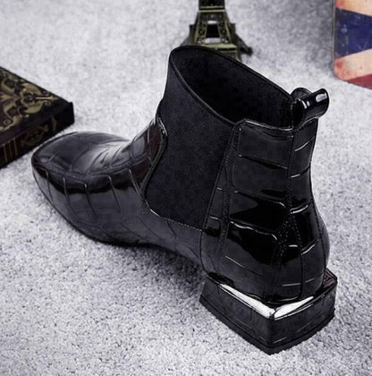 Quiro Women's Leather Comfort Boots – Durable Supportive Casual Everyday Style